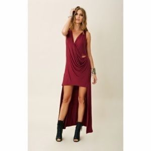 Planet Blue Dress (short to long)